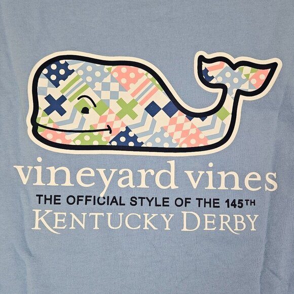 Vineyard Vines Tops - Vineyard Vines 145th Kentucky Derby Pocket Tee S